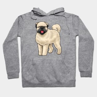 Dog - Bouvier des Flanders - Fawn Natural Hoodie